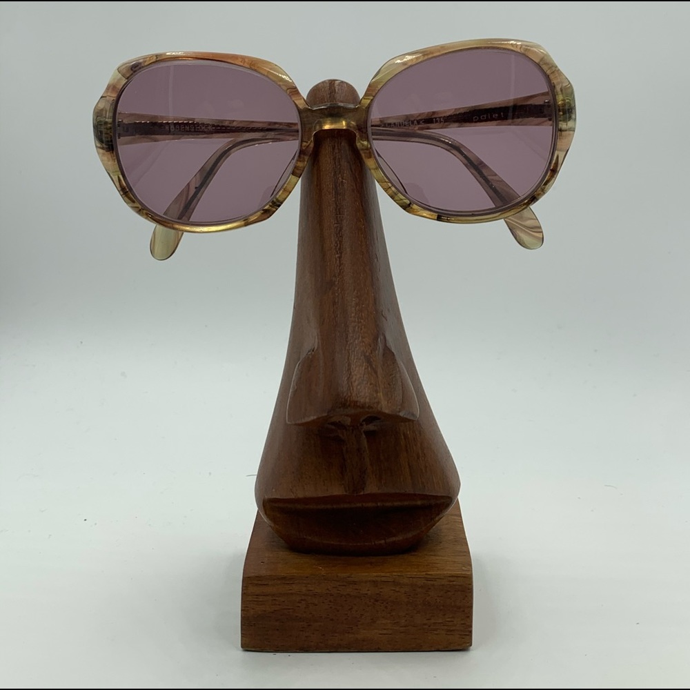 Vintage Rodenstock Brown Round Sunglasses Frames
